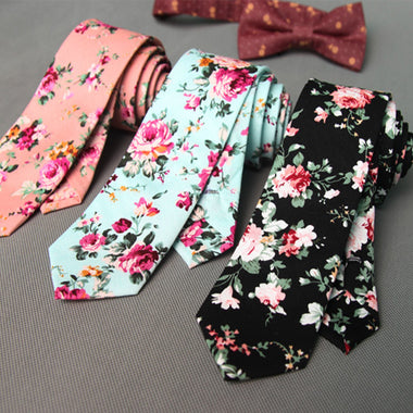 Manly Floral Ties