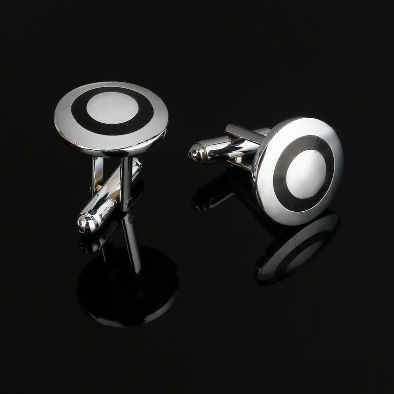 Simple round Cufflink