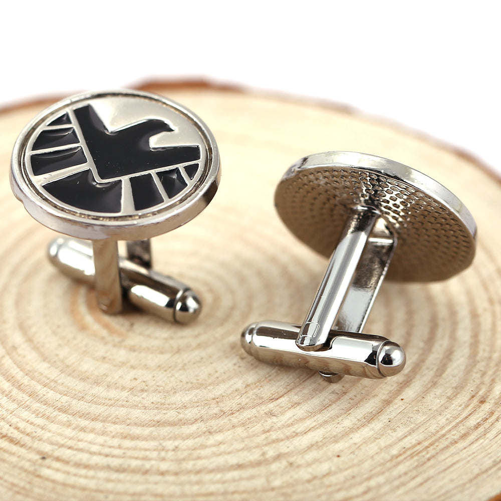 Agents Movie Enamel Cufflinks